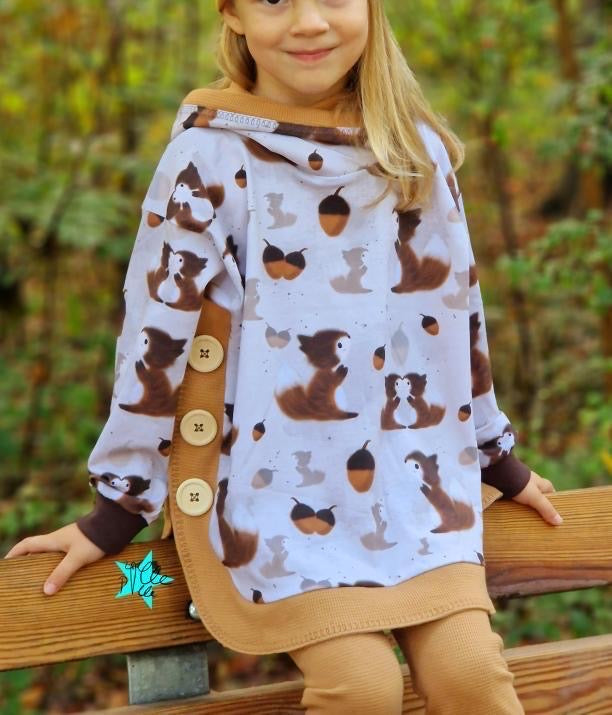 Eichhörnchen Stoff Eigenproduktion